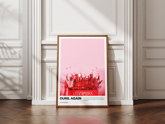 Liverpool 2025 Premier League winners | trophy lift | parade | Anfield, Liverpool FC Poster, Wall Art, Home Decor, Gift, Print LFC
