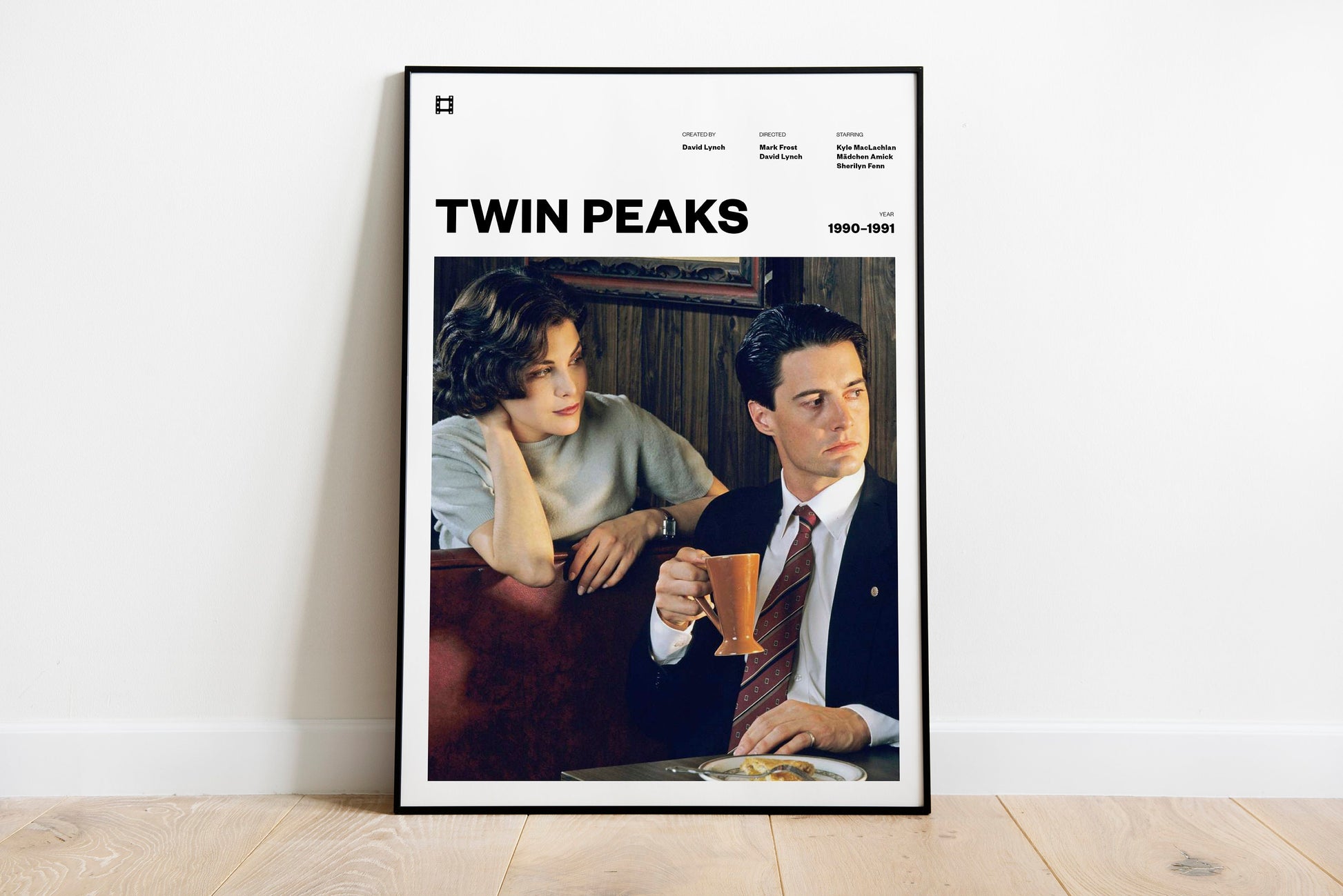 Twin Peaks Movie TV | Poster Print | Series | Gift Idea | Vintage Retro A4 A3 | Memorabilia | Frame not included