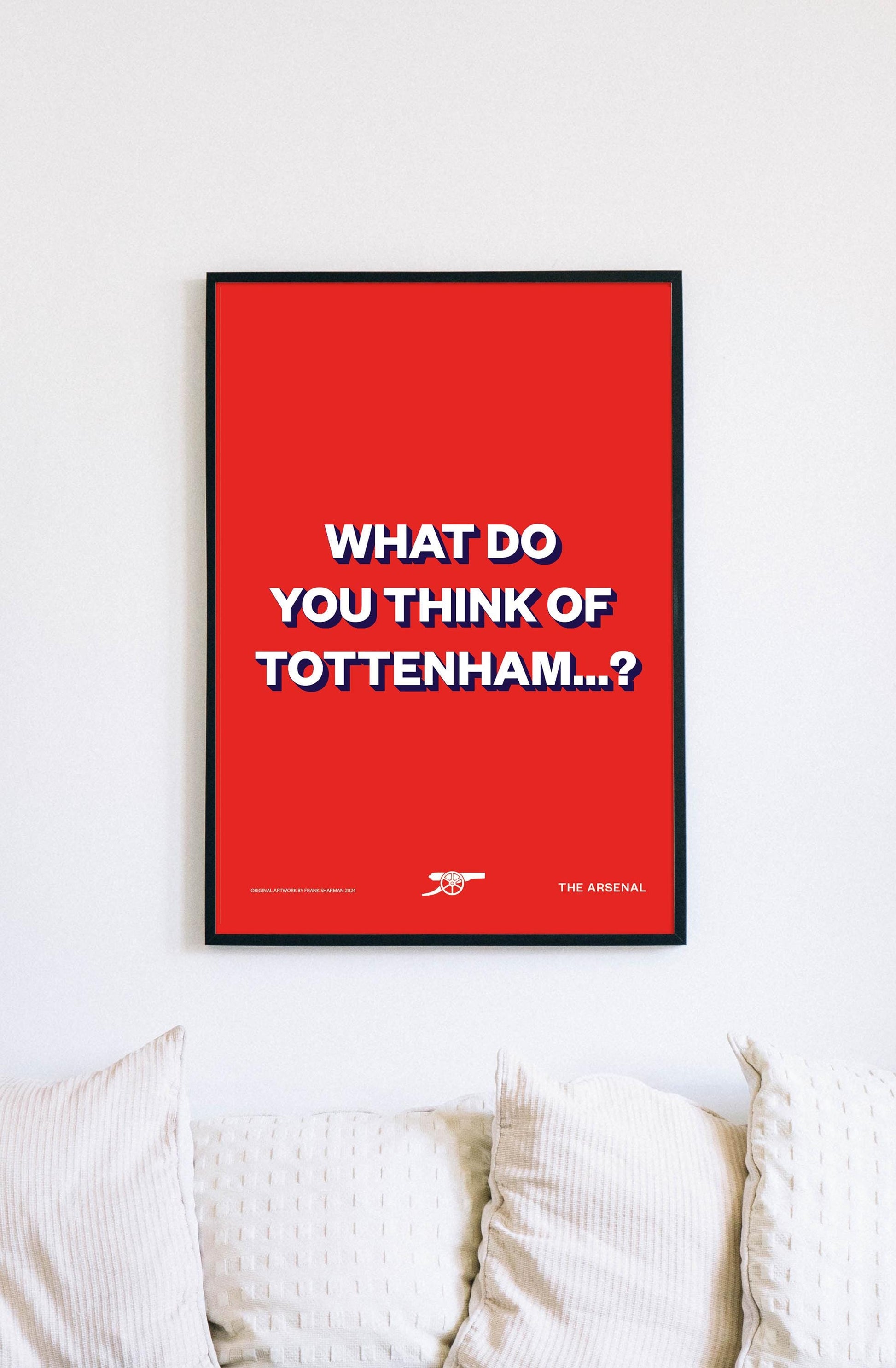 This song, like many Arsenal chants, has been created purely to mock the Gunners&#39; neighbours and rivals, Tottenham Hotspur. That&#39;s probably why it&#39;s so popular.