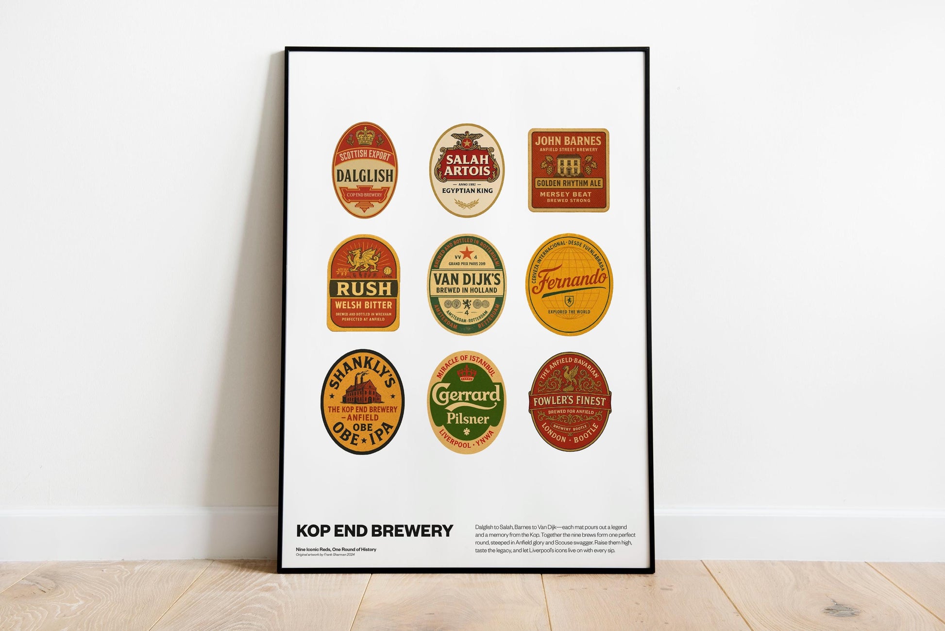 Liverpool legends - Beer mat poster - 2025 Premier League winners | Anfield, Liverpool FC Poster, Wall Art, Home Decor, Gift, Print LFC