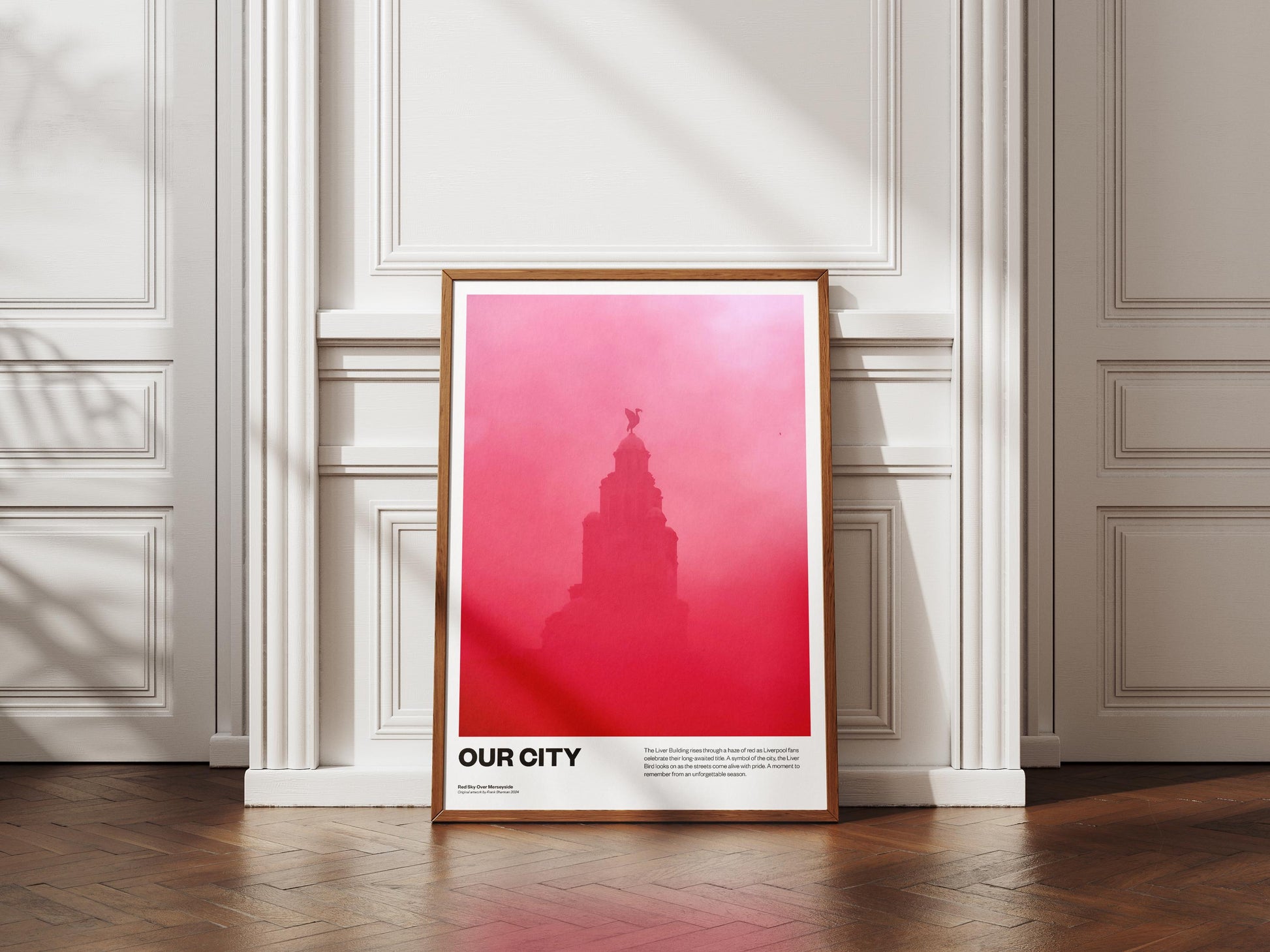 Liverpool 2025 Premier League winners painting print | trophy lift | parade | Anfield, Liverpool FC Poster, Wall Art, Home Decor, Gift, LFC