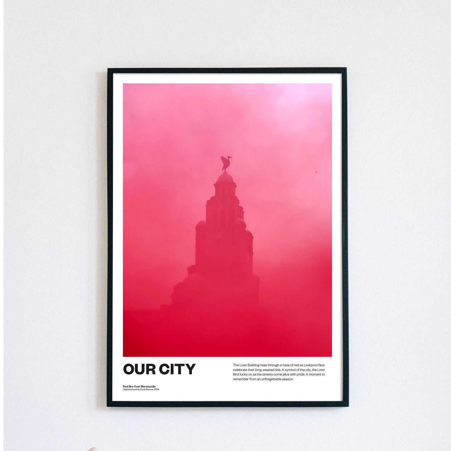 Liverpool 2025 Premier League winners painting print | trophy lift | parade | Anfield, Liverpool FC Poster, Wall Art, Home Decor, Gift, LFC