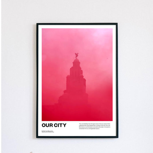 Liverpool 2025 Premier League winners painting print | trophy lift | parade | Anfield, Liverpool FC Poster, Wall Art, Home Decor, Gift, LFC