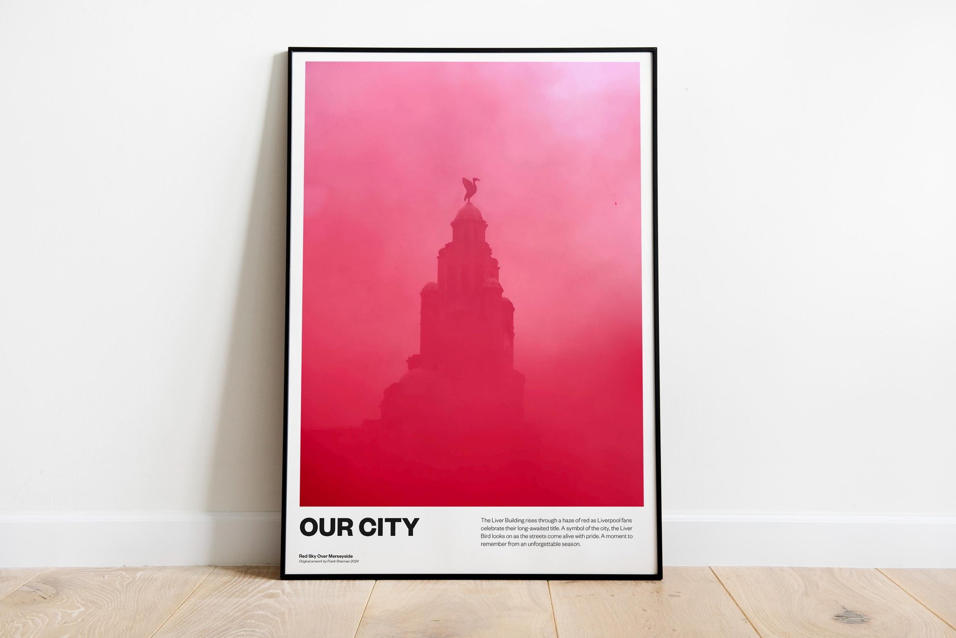 Liverpool 2025 Premier League winners painting print | trophy lift | parade | Anfield, Liverpool FC Poster, Wall Art, Home Decor, Gift, LFC