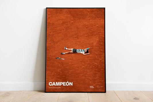 Carlos Alcaraz Poster, Tennis Print, Alcaraz Print Decor, Tennis Star, Sports Wall Art, Roland Garros Fan Gift, Painting style art