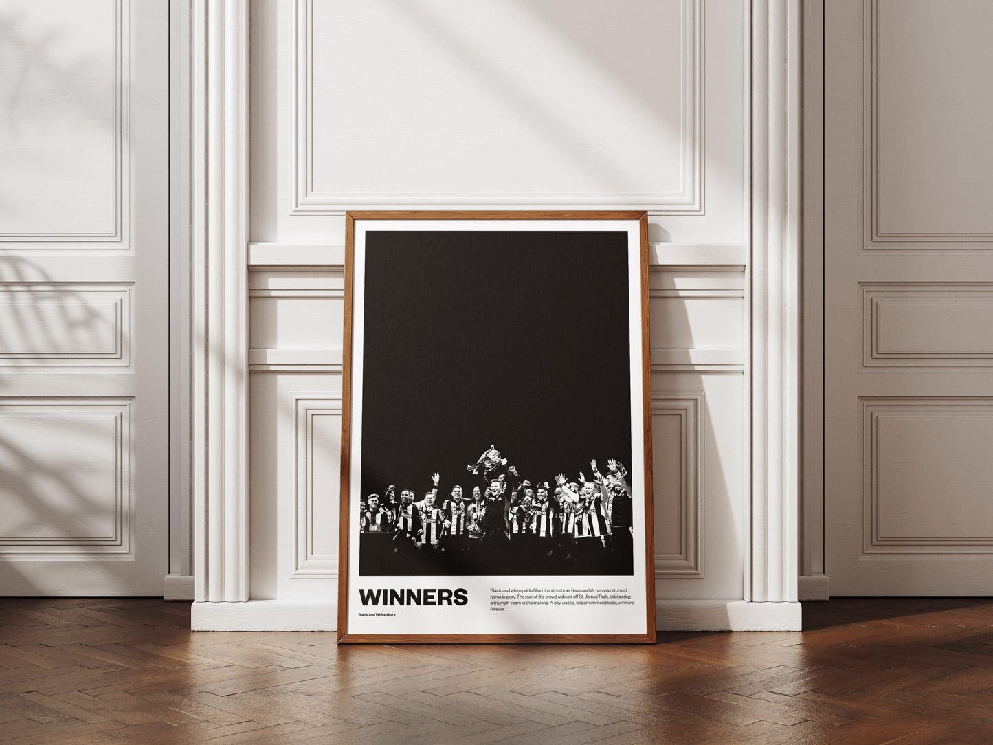 2025 Carabao Cup Newcastle NUFC Football Poster Print Retro | The Magpies | History | Wall Decoration | Gift Poster | St. James' Park