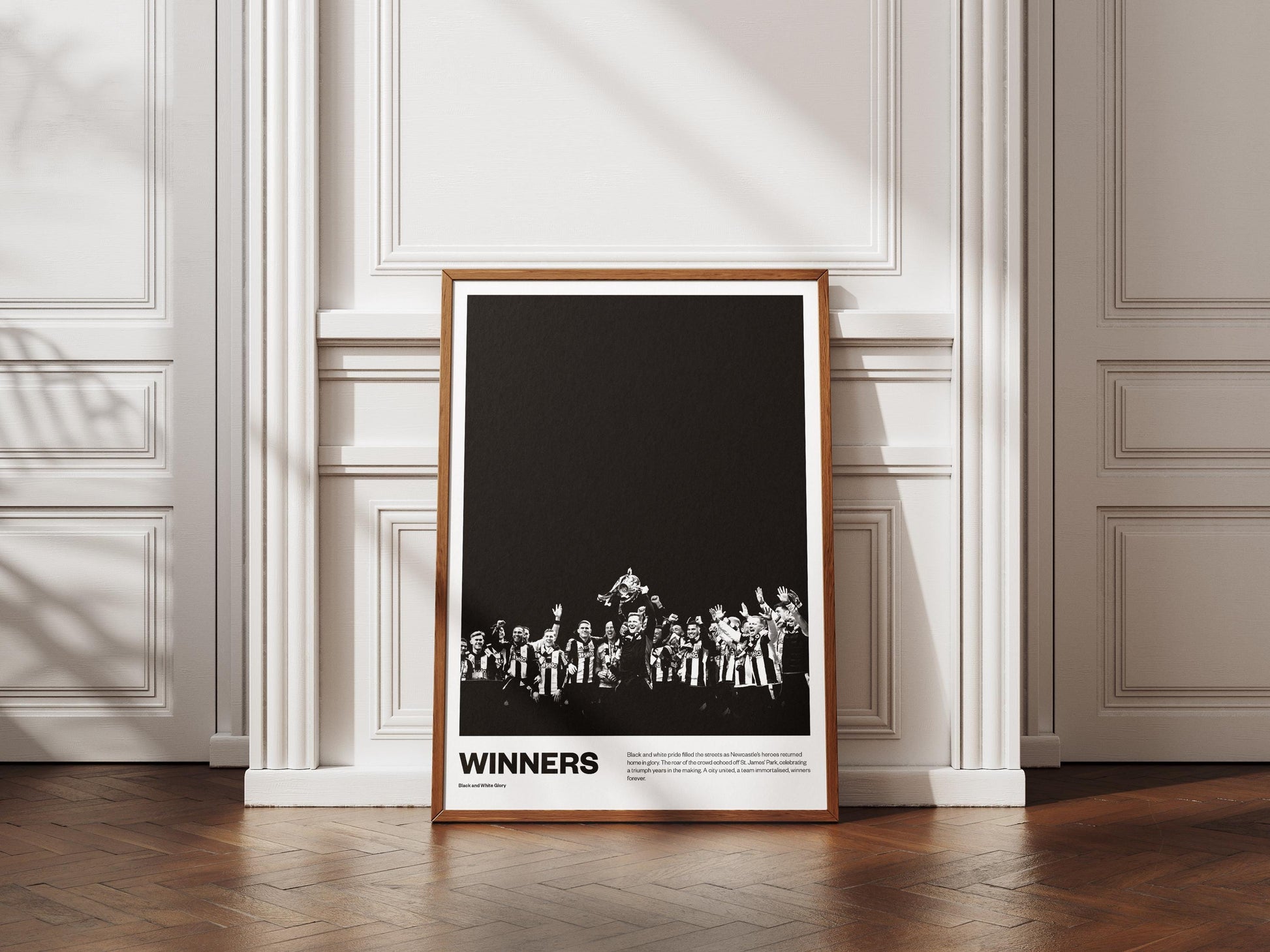 2025 Carabao Cup Newcastle NUFC Football Poster Print Retro | The Magpies | History | Wall Decoration | Gift Poster | St. James' Park