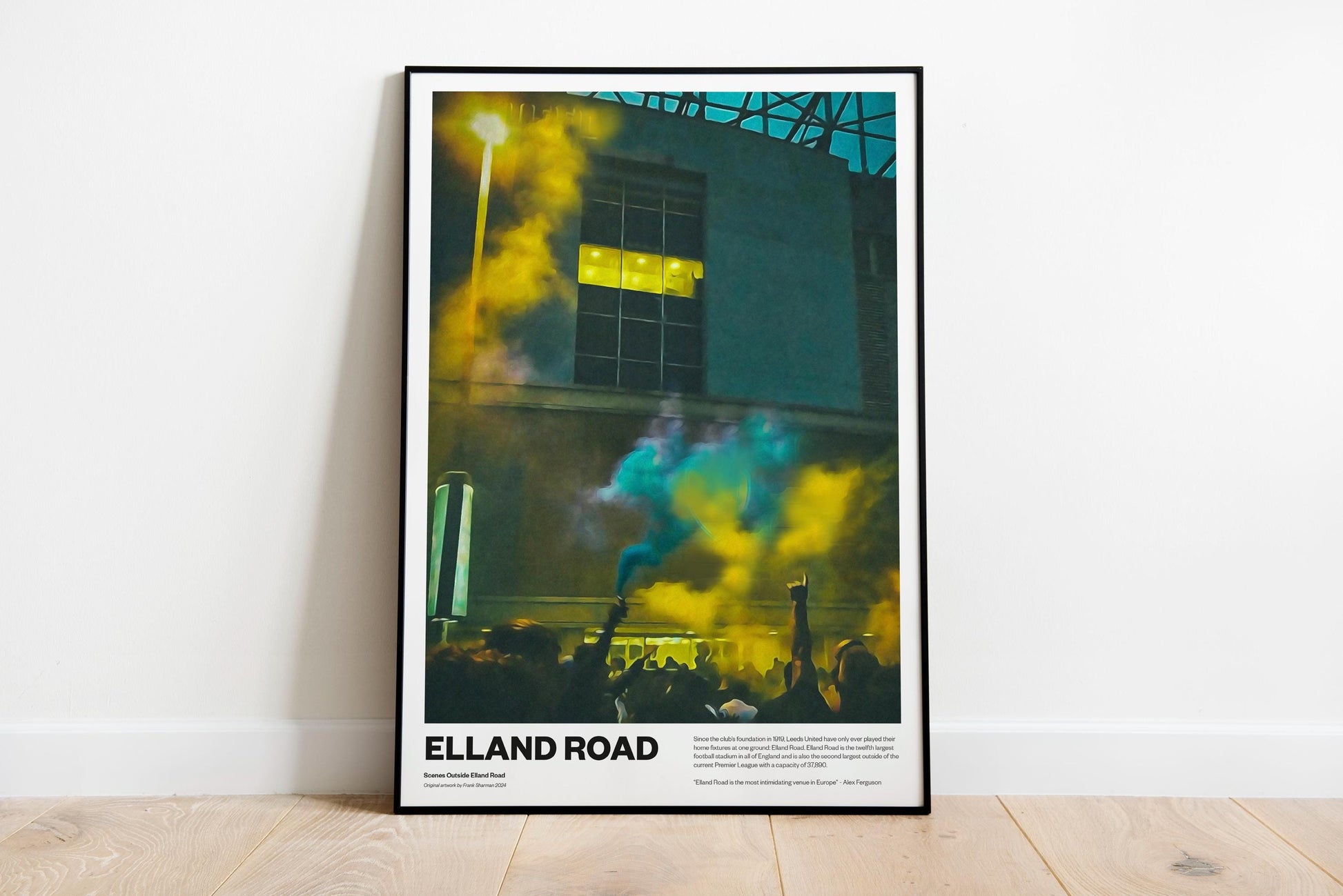 Leeds United | trophy lift | parade | Elland Road - Poster, Wall Art, Home Decor, Gift, Print Lufc