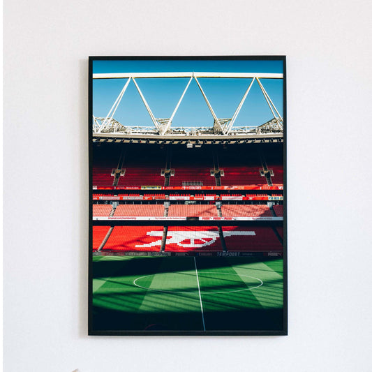 Arsenal Football Poster Print Vintage Retro A4 A3 print painting AFC Gunners Henry, Saka, Ødegaard, Rice, Wright | Emirates Stadium