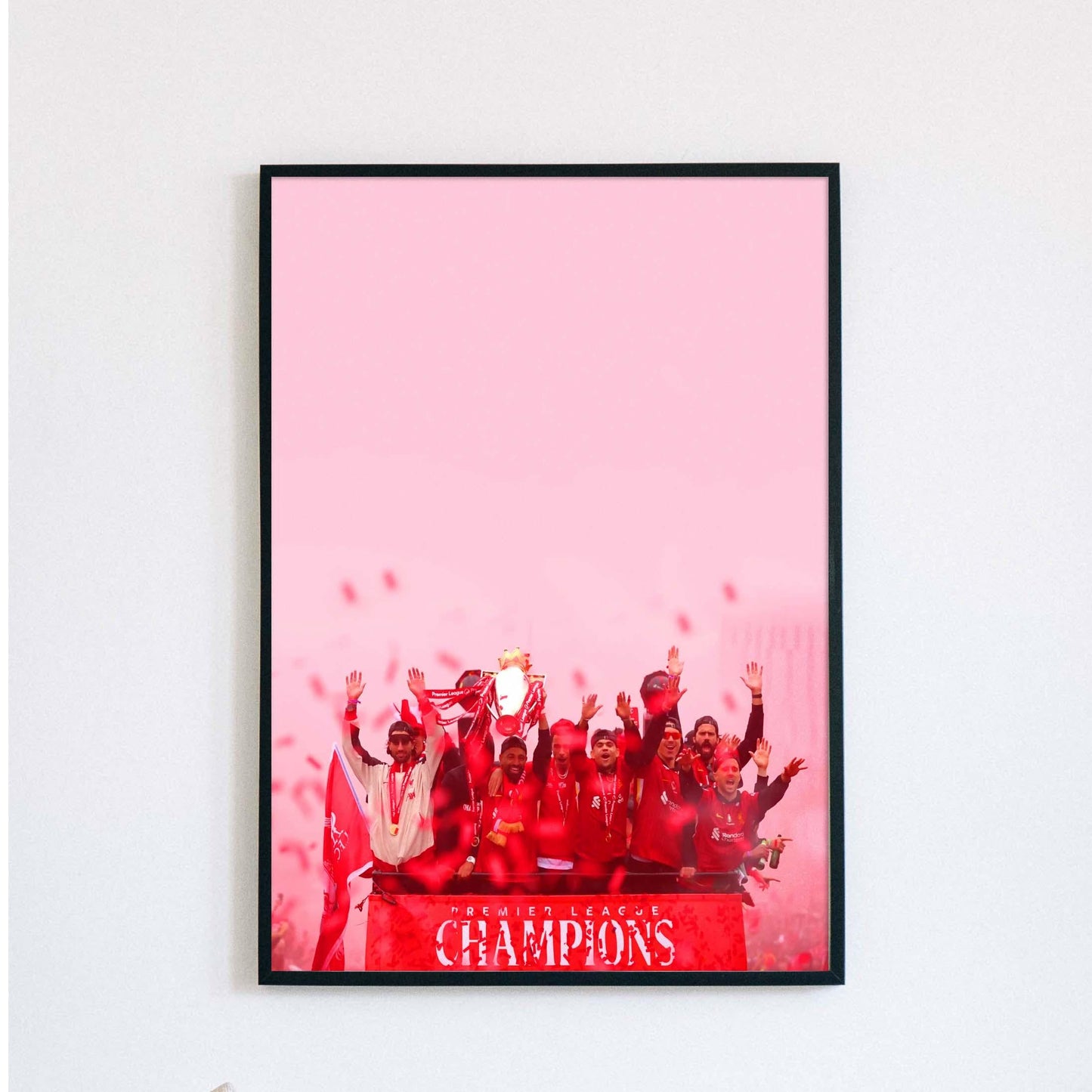 Liverpool 2025 Premier League winners | trophy lift | parade | Anfield, Liverpool FC Poster, Wall Art, Home Decor, Gift, Print LFC