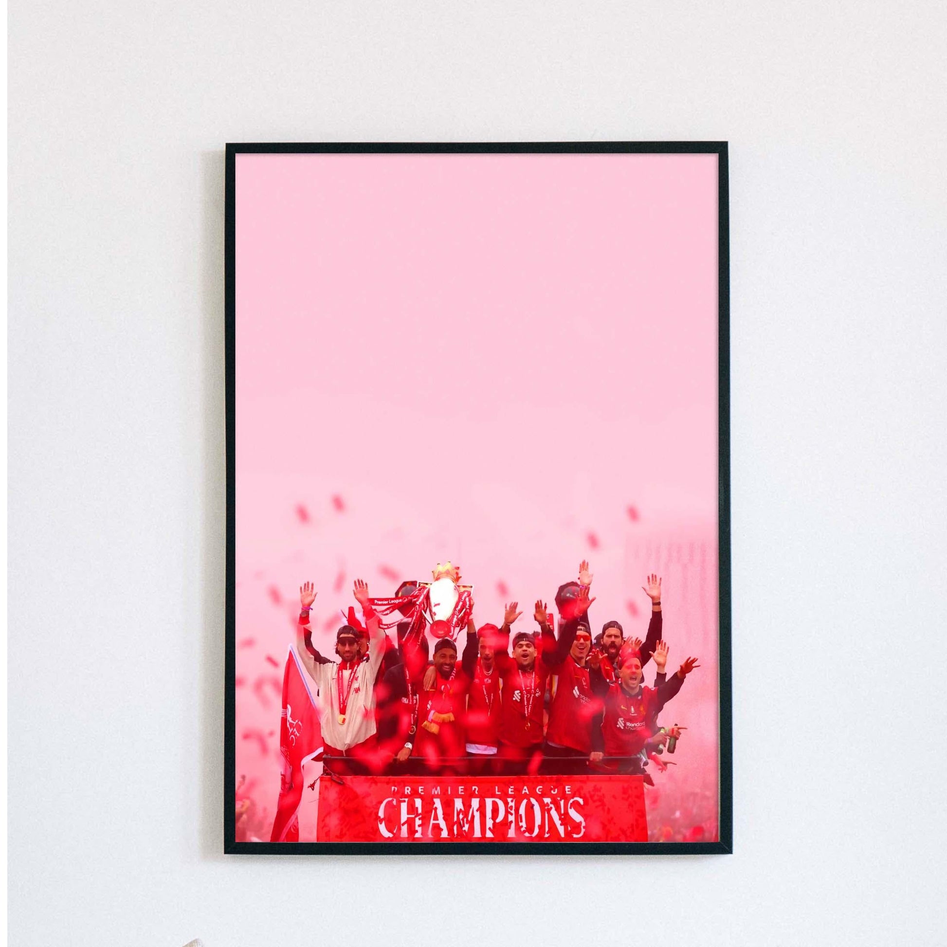Liverpool 2025 Premier League winners | trophy lift | parade | Anfield, Liverpool FC Poster, Wall Art, Home Decor, Gift, Print LFC