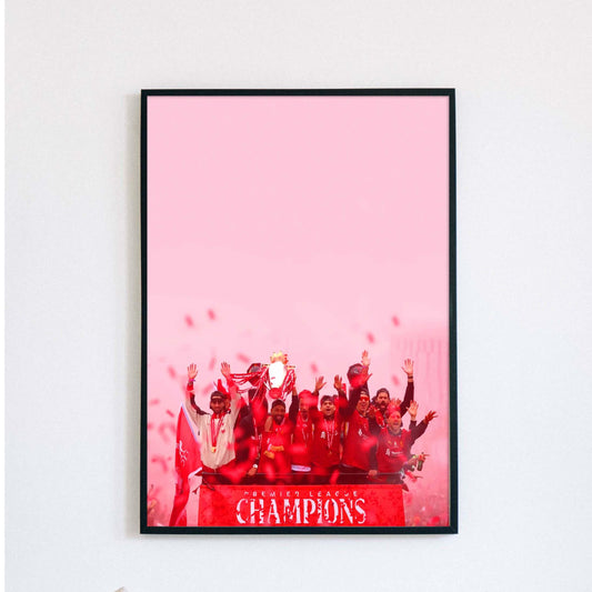 Liverpool 2025 Premier League winners | trophy lift | parade | Anfield, Liverpool FC Poster, Wall Art, Home Decor, Gift, Print LFC