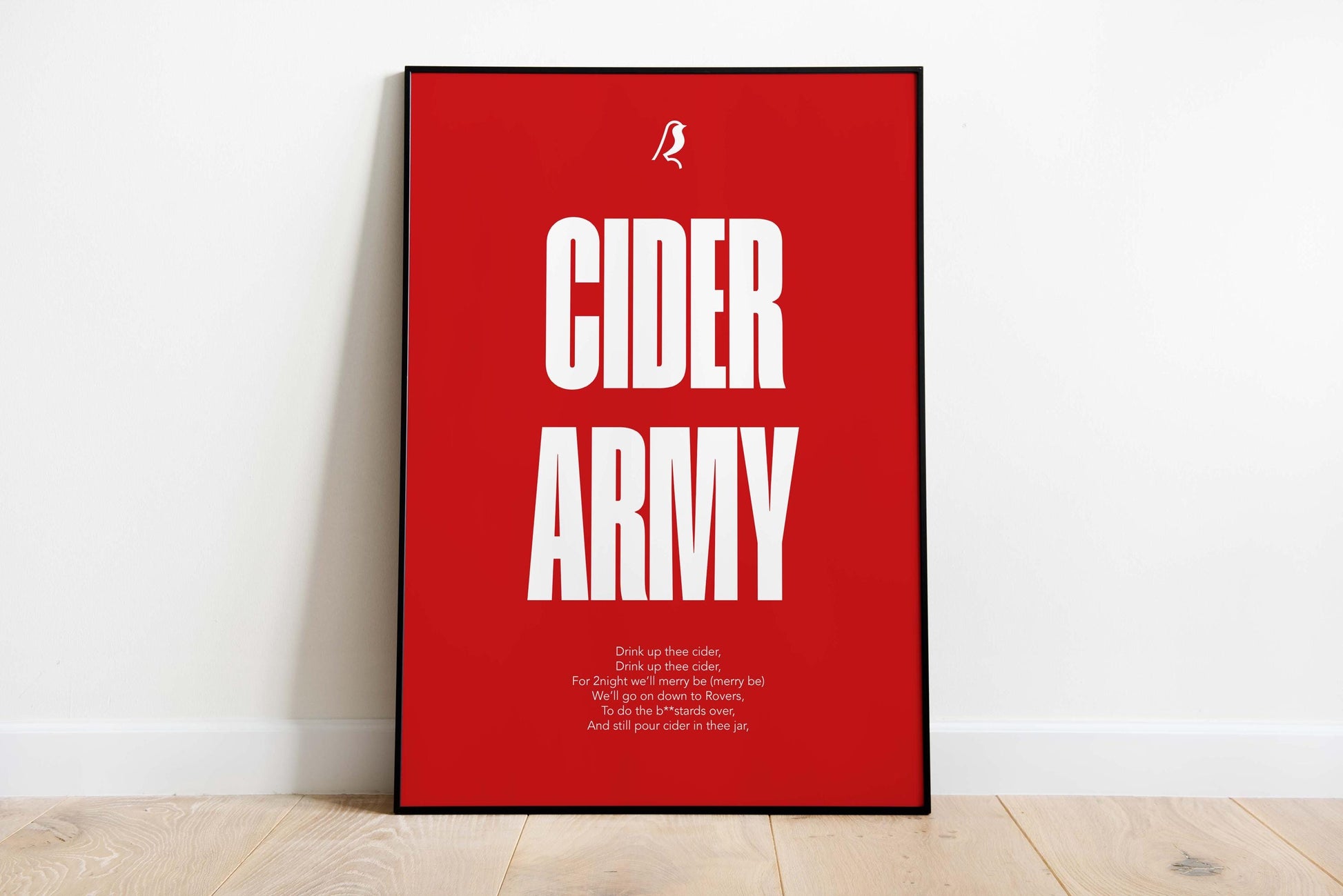 Bristol City | Cider Army | chant | - Poster, Wall Art, Home Decor, Gift, Print - ashton gate bristol