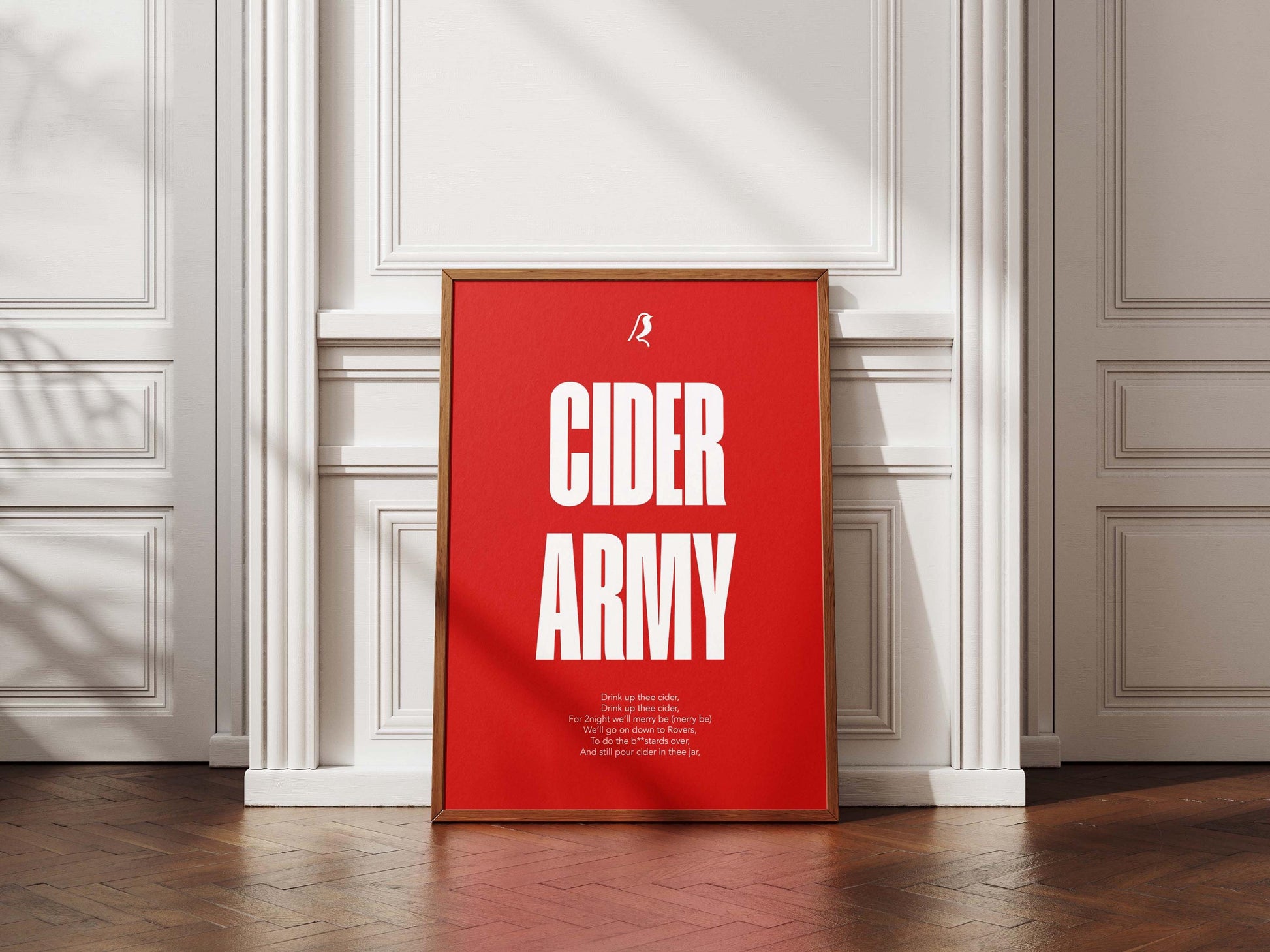 Bristol City | Cider Army | chant | - Poster, Wall Art, Home Decor, Gift, Print - ashton gate bristol